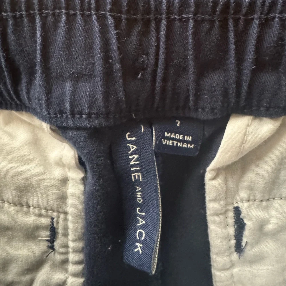 Boys Janie and Jack Ski Pants Embroidered Winter Snow Holiday Size 7 - Picture 4 of 4